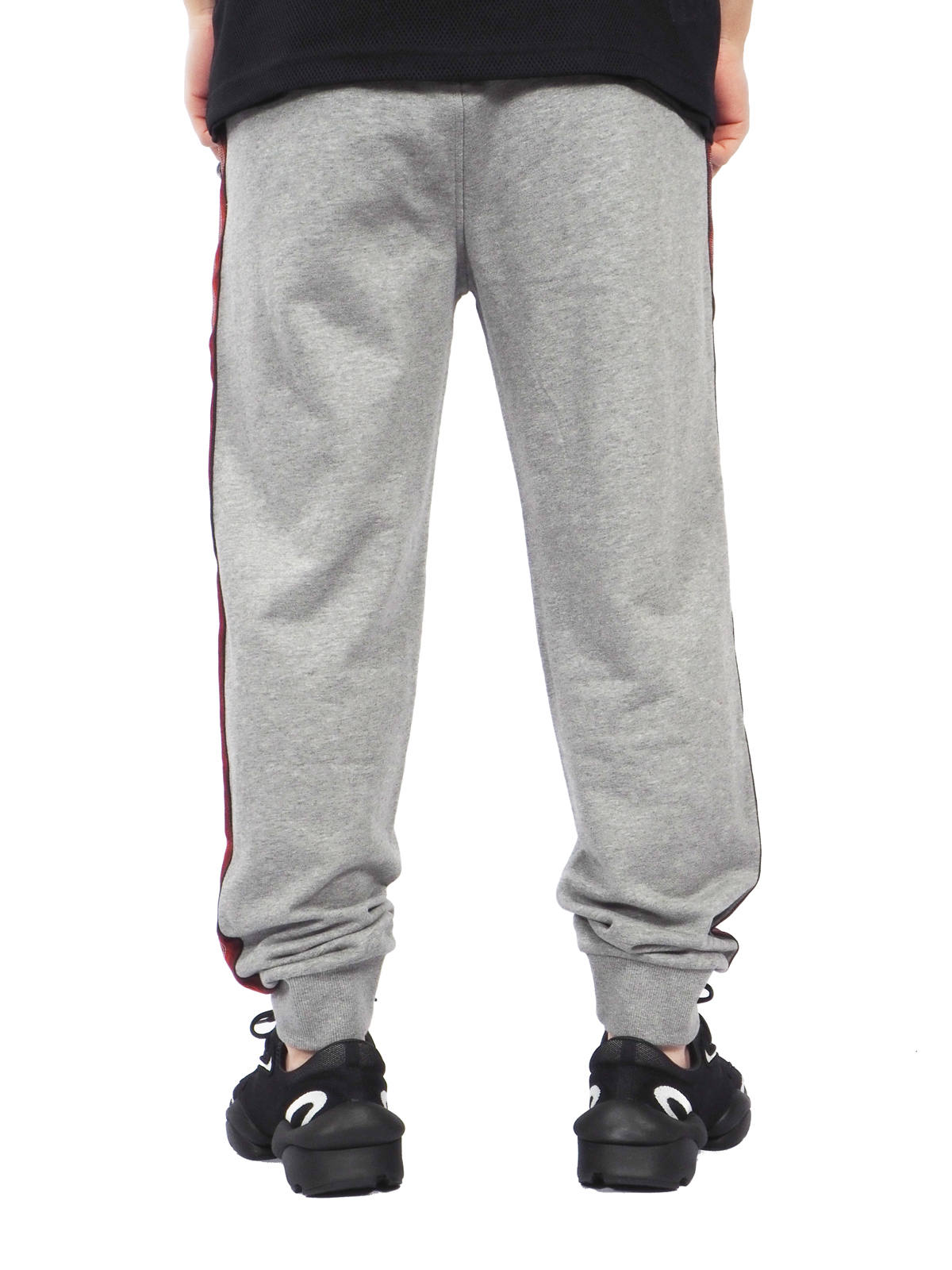 Calvin Klein ラスト1点 Stripe Tape Sweatpants ストライプ テープ スウェットパンツ グレー Confidence